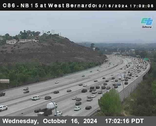 NB 15 at West Bernardo Dr./ Pomerdo