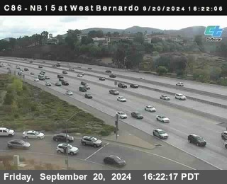 NB 15 at West Bernardo Dr./ Pomerdo