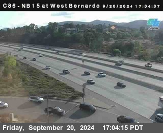 NB 15 at West Bernardo Dr./ Pomerdo