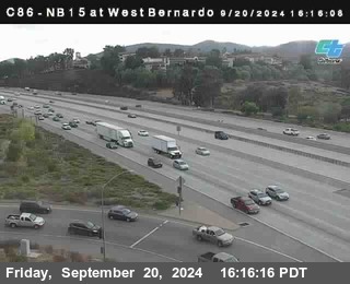 NB 15 at West Bernardo Dr./ Pomerdo