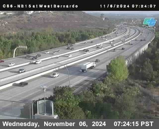 NB 15 at West Bernardo Dr./ Pomerdo