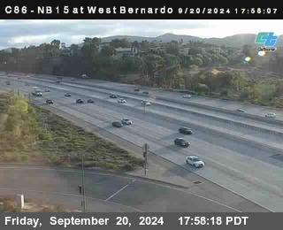 NB 15 at West Bernardo Dr./ Pomerdo