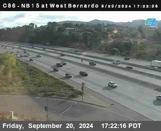 NB 15 at West Bernardo Dr./ Pomerdo