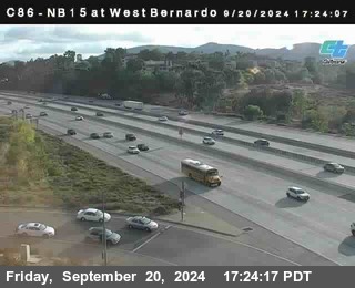 NB 15 at West Bernardo Dr./ Pomerdo