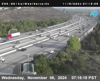 NB 15 at West Bernardo Dr./ Pomerdo