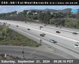 NB 15 at West Bernardo Dr./ Pomerdo