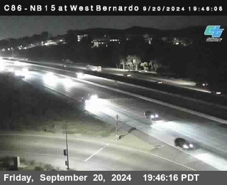 NB 15 at West Bernardo Dr./ Pomerdo