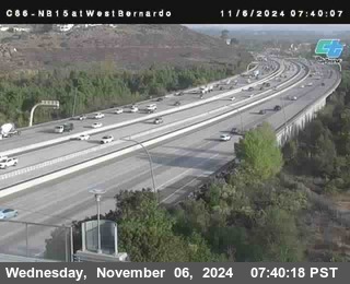 NB 15 at West Bernardo Dr./ Pomerdo