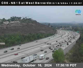 NB 15 at West Bernardo Dr./ Pomerdo