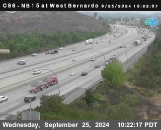 NB 15 at West Bernardo Dr./ Pomerdo