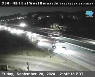 NB 15 at West Bernardo Dr./ Pomerdo