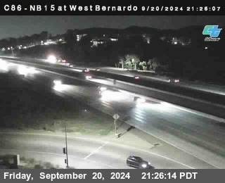 NB 15 at West Bernardo Dr./ Pomerdo