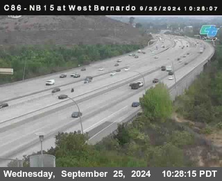 NB 15 at West Bernardo Dr./ Pomerdo