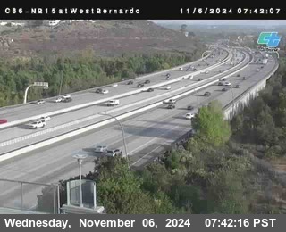 NB 15 at West Bernardo Dr./ Pomerdo