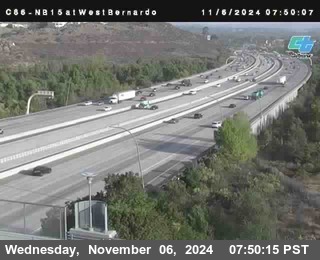 NB 15 at West Bernardo Dr./ Pomerdo