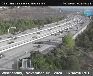 NB 15 at West Bernardo Dr./ Pomerdo