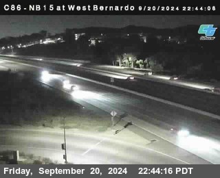 NB 15 at West Bernardo Dr./ Pomerdo