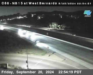 NB 15 at West Bernardo Dr./ Pomerdo