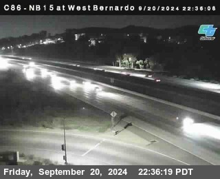 NB 15 at West Bernardo Dr./ Pomerdo