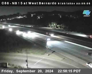 NB 15 at West Bernardo Dr./ Pomerdo