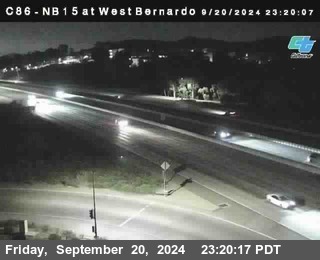 NB 15 at West Bernardo Dr./ Pomerdo