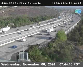 NB 15 at West Bernardo Dr./ Pomerdo