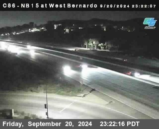 NB 15 at West Bernardo Dr./ Pomerdo