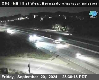 NB 15 at West Bernardo Dr./ Pomerdo