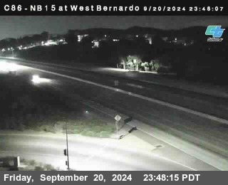 NB 15 at West Bernardo Dr./ Pomerdo