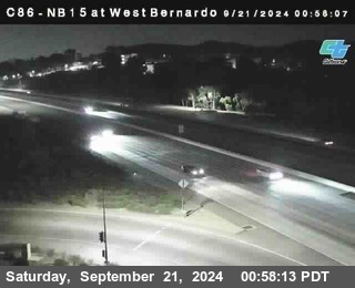 NB 15 at West Bernardo Dr./ Pomerdo