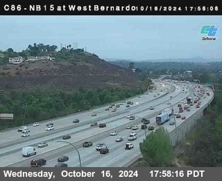 NB 15 at West Bernardo Dr./ Pomerdo