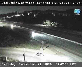 NB 15 at West Bernardo Dr./ Pomerdo