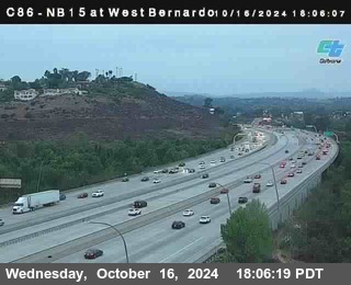 NB 15 at West Bernardo Dr./ Pomerdo