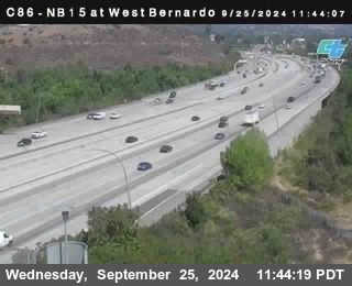 NB 15 at West Bernardo Dr./ Pomerdo