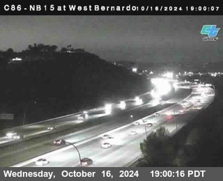 NB 15 at West Bernardo Dr./ Pomerdo