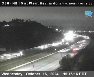 NB 15 at West Bernardo Dr./ Pomerdo