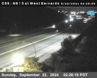 NB 15 at West Bernardo Dr./ Pomerdo