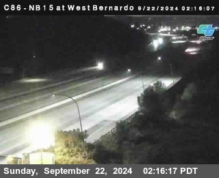 NB 15 at West Bernardo Dr./ Pomerdo