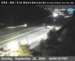 NB 15 at West Bernardo Dr./ Pomerdo