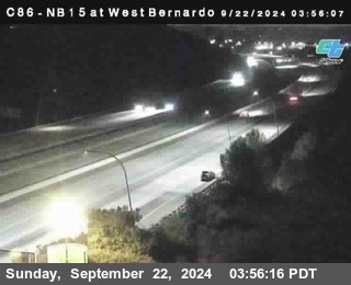 NB 15 at West Bernardo Dr./ Pomerdo