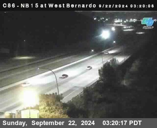 NB 15 at West Bernardo Dr./ Pomerdo