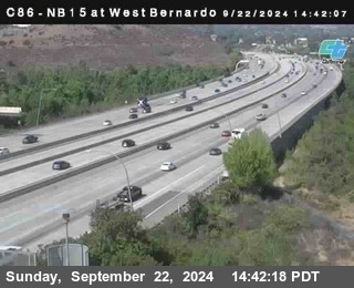 NB 15 at West Bernardo Dr./ Pomerdo