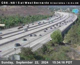 NB 15 at West Bernardo Dr./ Pomerdo