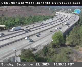 NB 15 at West Bernardo Dr./ Pomerdo