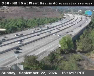 NB 15 at West Bernardo Dr./ Pomerdo