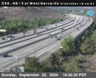 NB 15 at West Bernardo Dr./ Pomerdo