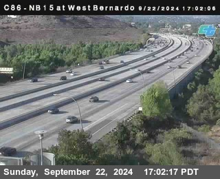 NB 15 at West Bernardo Dr./ Pomerdo