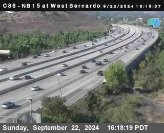 NB 15 at West Bernardo Dr./ Pomerdo