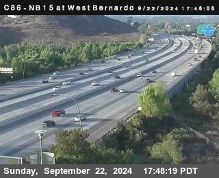 NB 15 at West Bernardo Dr./ Pomerdo