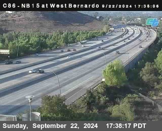 NB 15 at West Bernardo Dr./ Pomerdo